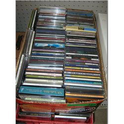 Box of approximately 5 dozen CDs