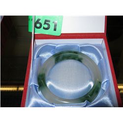 Green jade bracelet