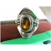 Image 2 : Silver and Topaz ring