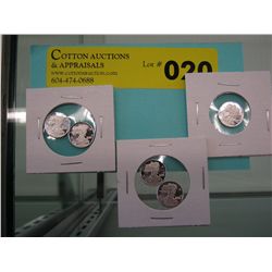 5x US Mint Walking Liberty .999 silver coins