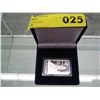 Image 1 : .999 solid silver Empire State building art bar