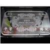 Image 2 : Solid silver good fortune art bar.