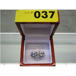 Man's spinning band ring
