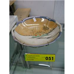 Hand painted bowl made in Japan  circa 1920's