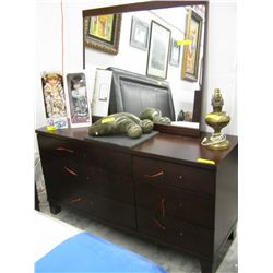 Six piece bedroom suite