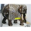 Image 1 : Carved inlaid elephant