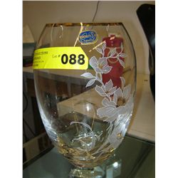 Bohemia crystal vase