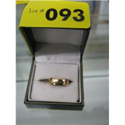 Vintage 14 k gold wedding band