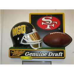 Miller Genuine Draft Advertising sign