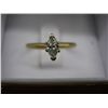 Image 2 : Marquise-cut 0.30 CT Diamond solitaire ring