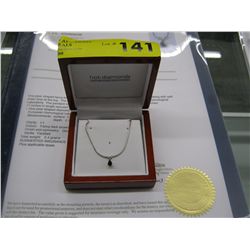 Solitaire Diamond pendant with chain