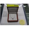 Image 1 : Solitaire Diamond pendant with chain