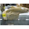 Image 1 : Carved stone fish statue