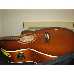 Electric folk guitar by Art Luthiere, Canada