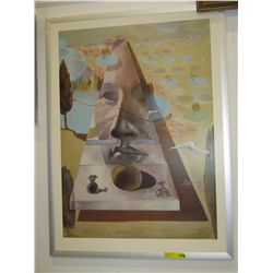 Framed Salvador Dali print