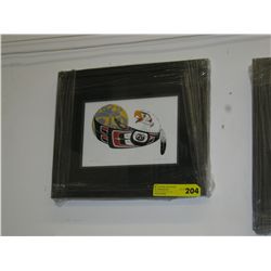 Framed art card by Richard Shorty