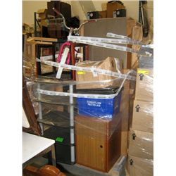 Pallet lot misc. "Bailiff Seizure"