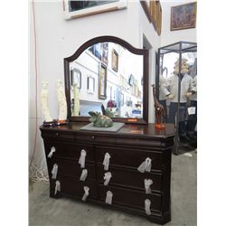 Six piece bedroom suite