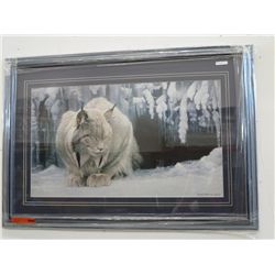 "Dozing Lynx" by Robert Bateman