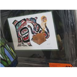 Framed art print by Richard Shorty