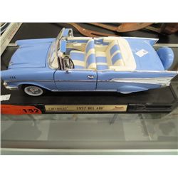 Model of a 1957 Chevy Bellaire convertible