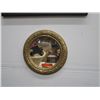 Image 1 : Round framed mirror 16" dia.
