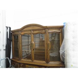 Buffet and china cabinet 6' long, 6' tall