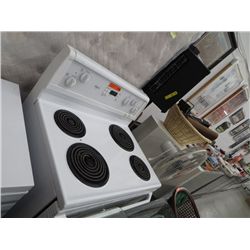 Whirlpool 4 burner electric range