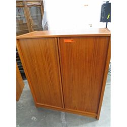 Mid century teak modern cabinet