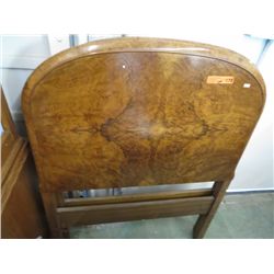 Pair of antique twin headboards