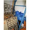 Image 1 : Retail wall display rack - wire with hooks
