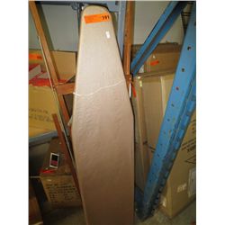 Vintage wooden folding ironing board