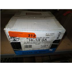 Box containing 16 coils of rebar tie wire