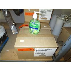 Case of 12 units of hand sanitizer