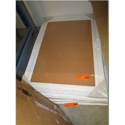 White plastic picture frame
