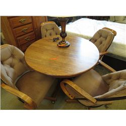 Five piece kitchen table set