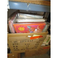 Case of assorted greeting cards