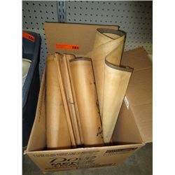 Box of Oriental scrolls