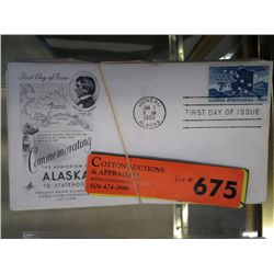 Approx 2 doz. - First Day Issue stamped envelopes