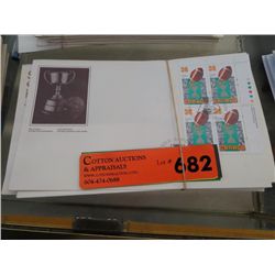 Approx 2 doz.  - First Day Issue stamped envelopes