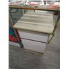 Image 1 : Glass retail display case on pedestal