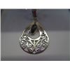 Image 2 : .925 silver Herkimer diamond necklace