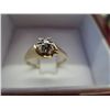 Image 2 : 10kt gold diamond chip ring