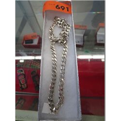 .925 silver estate chain