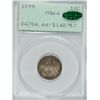 Image 1 : 1890 SEATED DIME PCGS MS 64 CAC! SUPERB! RATTLER