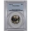 Image 1 : 1942-D WASHINGTON QUARTER, PCGS MS-64