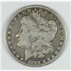 Image 1 : 1889-CC MORGAN SILVER DOLLAR, VG+  KEY COIN!