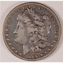 1889-CC MORGAN DOLLAR FINE