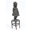 Image 1 : Reproduction bronze "Girl on Chair"