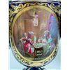 Image 5 : Pair cobalt blue figural Sevres covered  vases